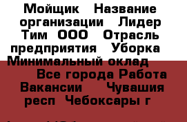 Мойщик › Название организации ­ Лидер Тим, ООО › Отрасль предприятия ­ Уборка › Минимальный оклад ­ 15 300 - Все города Работа » Вакансии   . Чувашия респ.,Чебоксары г.